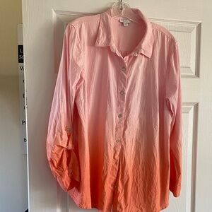 Ombré Gradient Pink-Orange shirt